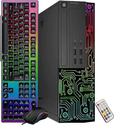 RGB Intel Core i5 Gaming Desktop PC with 24 Inch Monitor U836095