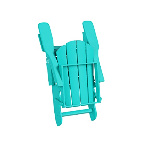 Teak Adirondack Chair Ottoman Set of 2 PCS F459995