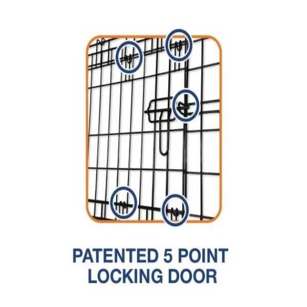 2 Door Wire Pet Crate J692