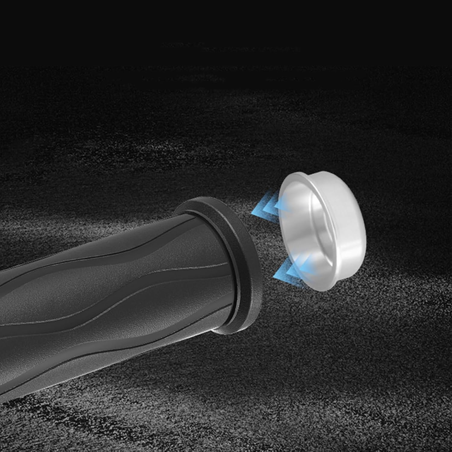 Electric Heated Motorcycle Handlebar Grips 5 Gear Temperature Waterproof C740