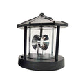 Black Solar Rotating Outdoor Decorative Lamp X4474