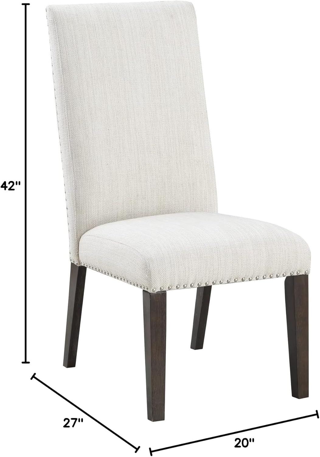Set of 2 Upholstered Side Chair P231