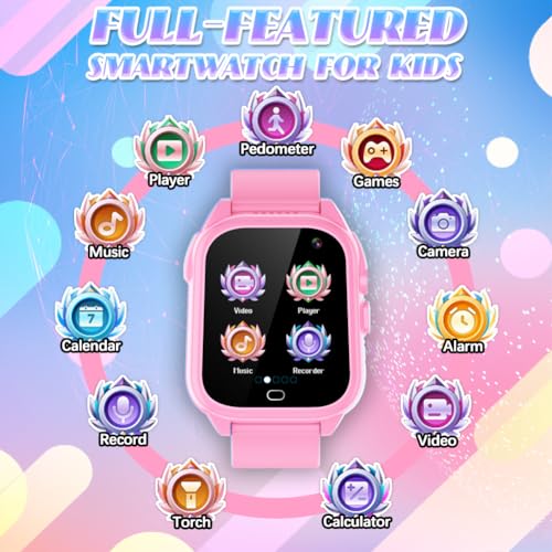 Waterproof HD Touch Screen Smart Watch with 26 Games Camera W5040