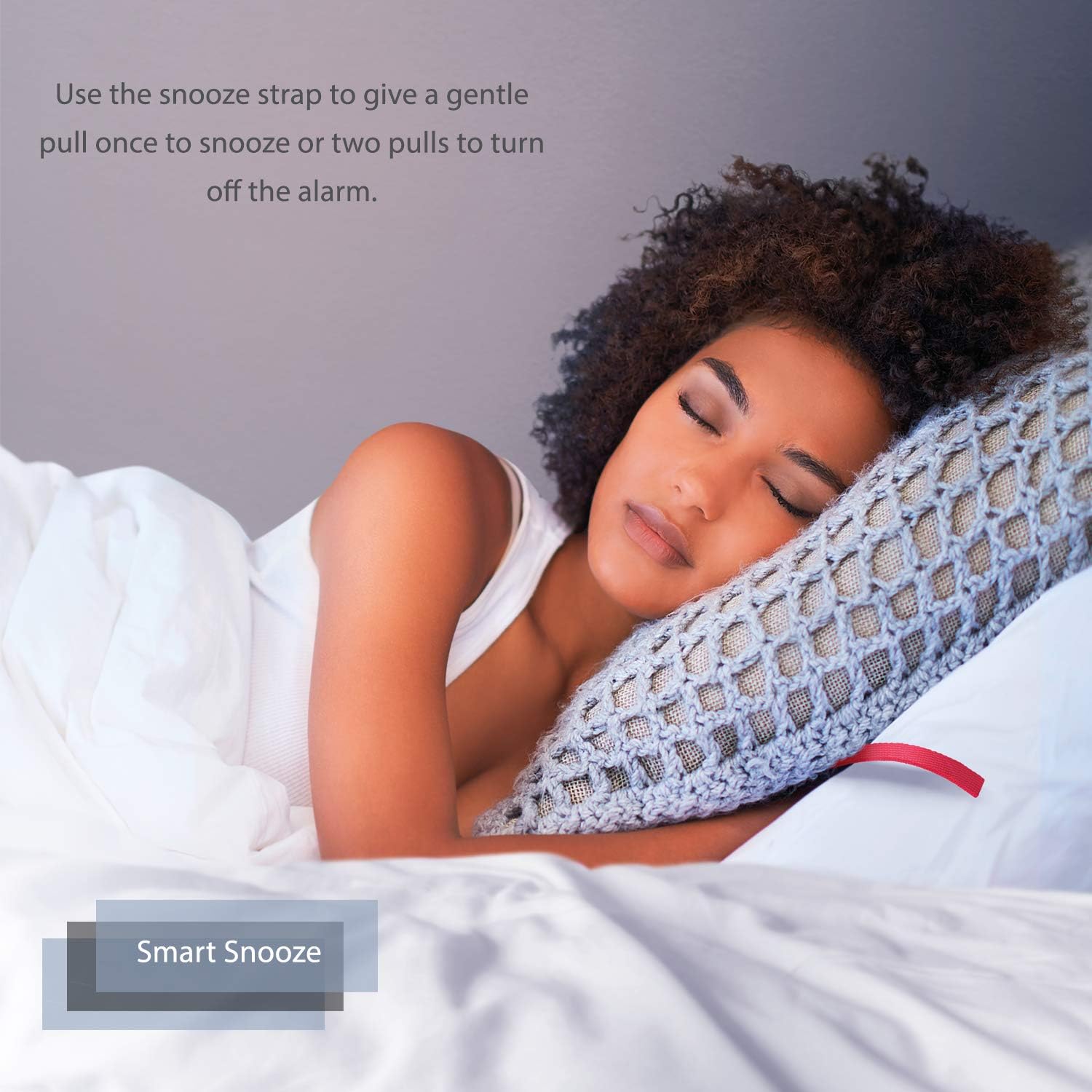 Wireless Bedshaker Alarm with Bluetooth Q825