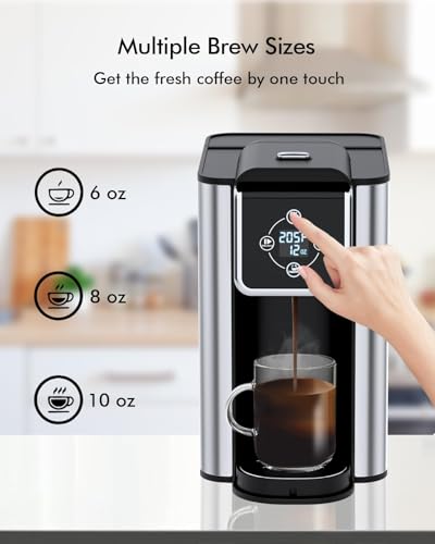 3-in-1 Single Serve Coffee Maker with 50 oz Reservoir P20664