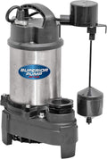 1 HP Cast Iron Sump Pump with Vertical Float Switch I75730