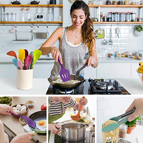 10Pcs Silicone Kitchen Utensil Set C5159