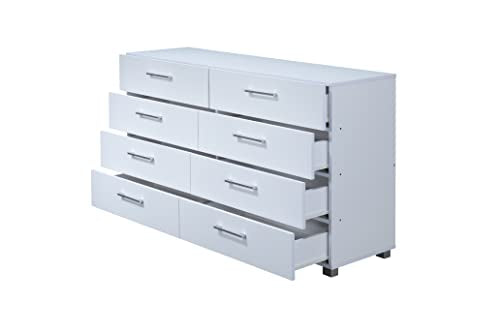 8 Drawer White Dresser I9382
