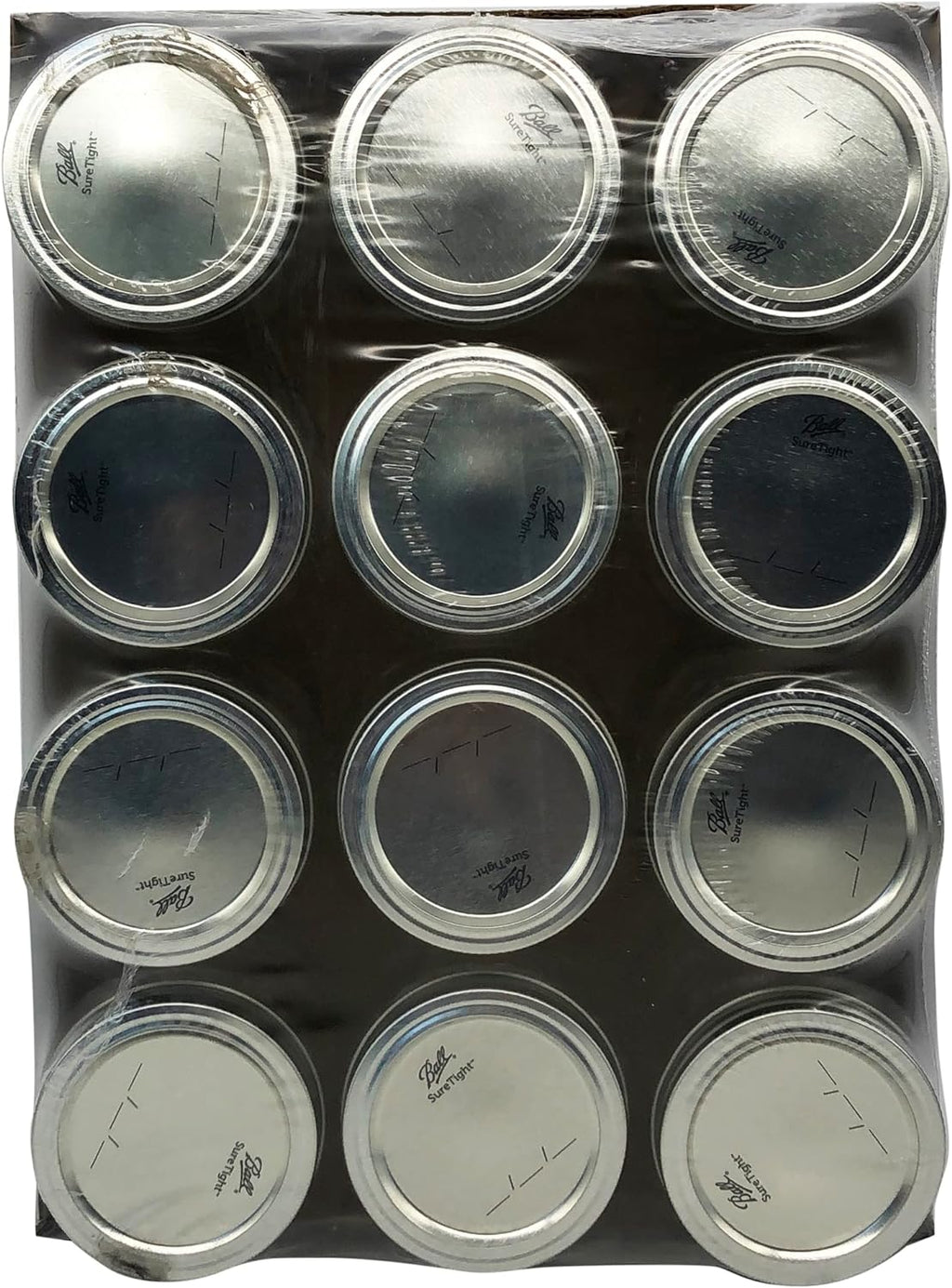 16 oz Regular Mouth Pint Jar Set of 12 L3510