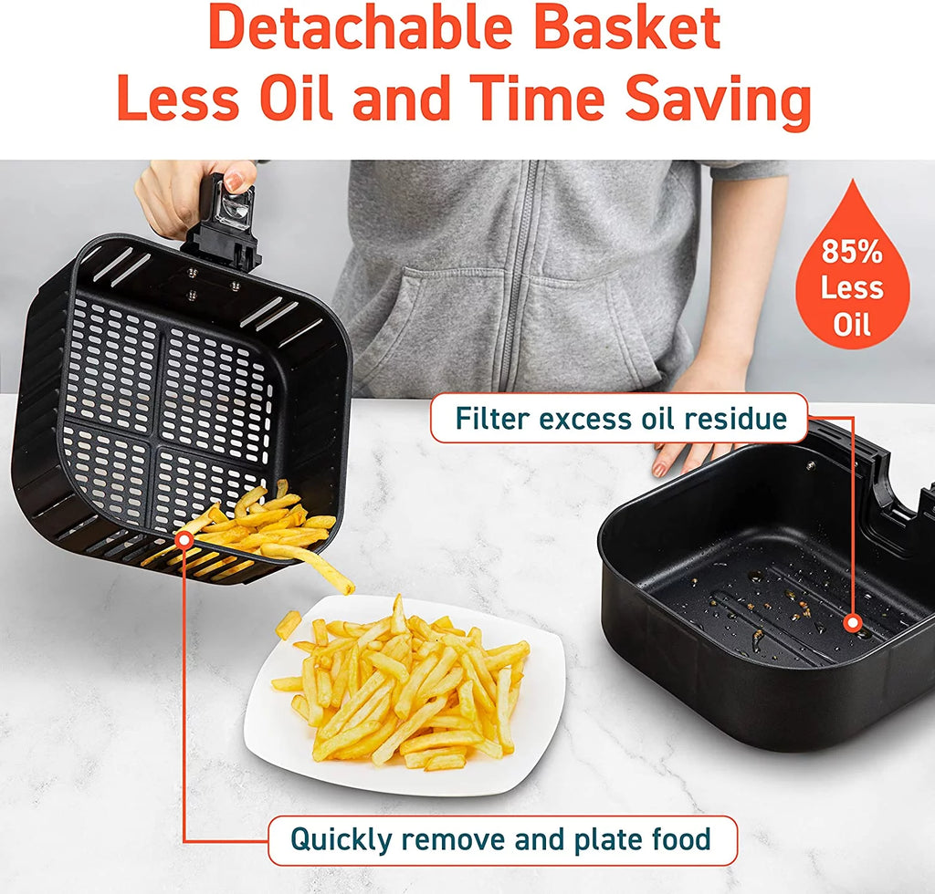 Black 5.8 QT Air Fryer N56698