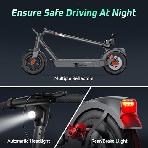 8.5"/10" Pneumatic Tires 500W Motor Foldable Electric Scooter E7106