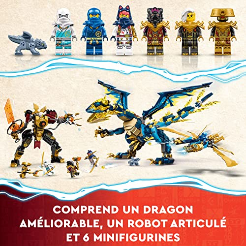 Large Construction Toy with Figures and 6 Ninja Minifigures N550786