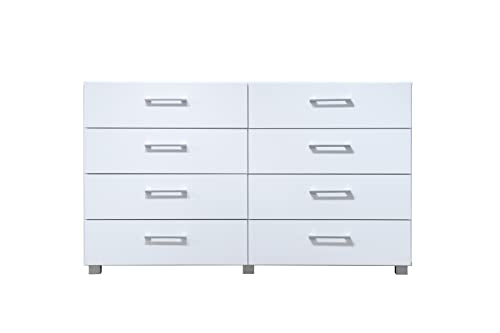 8 Drawer White Dresser I9382