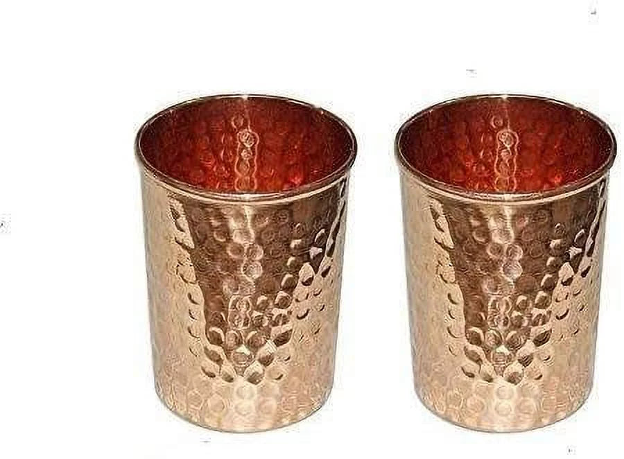 Pure Copper Glass Cup (Pack of 2) I62014