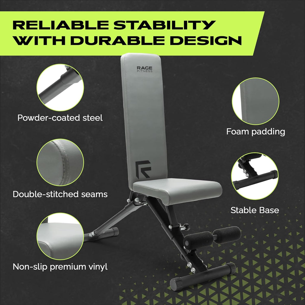 Adjustable Folding Weight Bench A59701