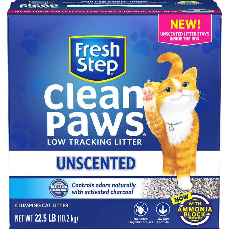 Clean Paws Unscented Clumping Cat Litter O83297