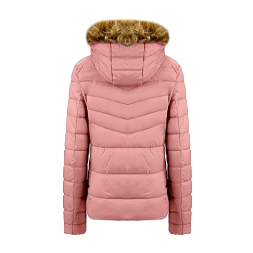 Women's Winter Puffer Jacket Quilted Lightweight Hooded Coat G203100