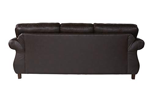 Brownie Faux Leather Sofa & Loveseat Set U760