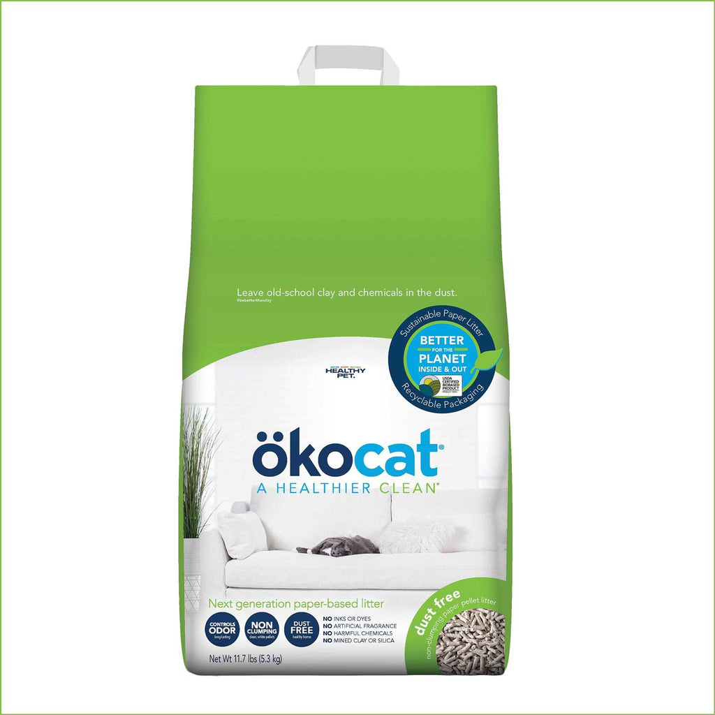 Dust Free Non-Clumping Paper Pellet Cat Litter K650999