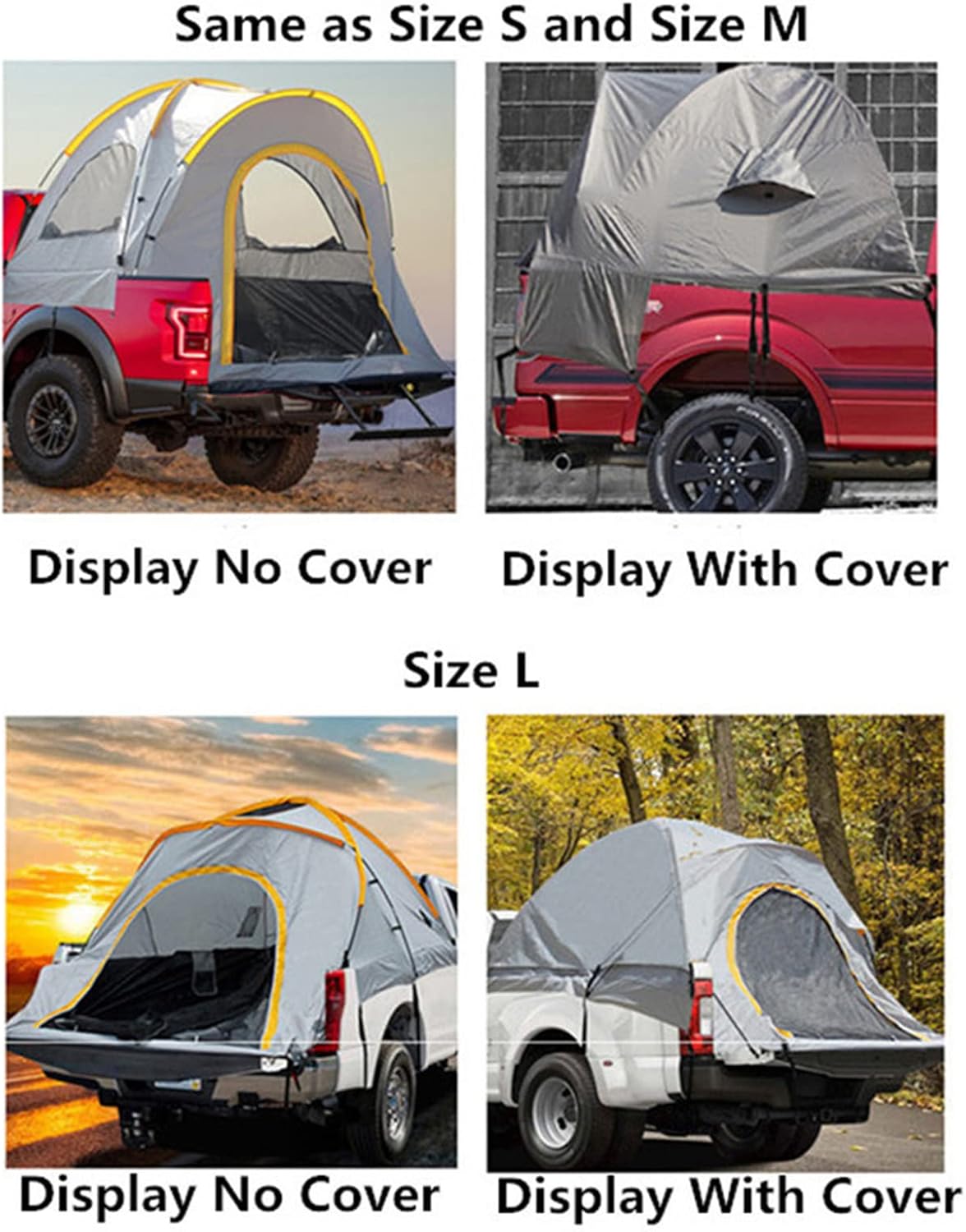 Waterproof Double Layer 2 Person Truck Tent with Carry Bag Q112