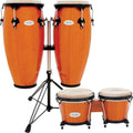 Amber Conga Set with Stand and Bongos W380