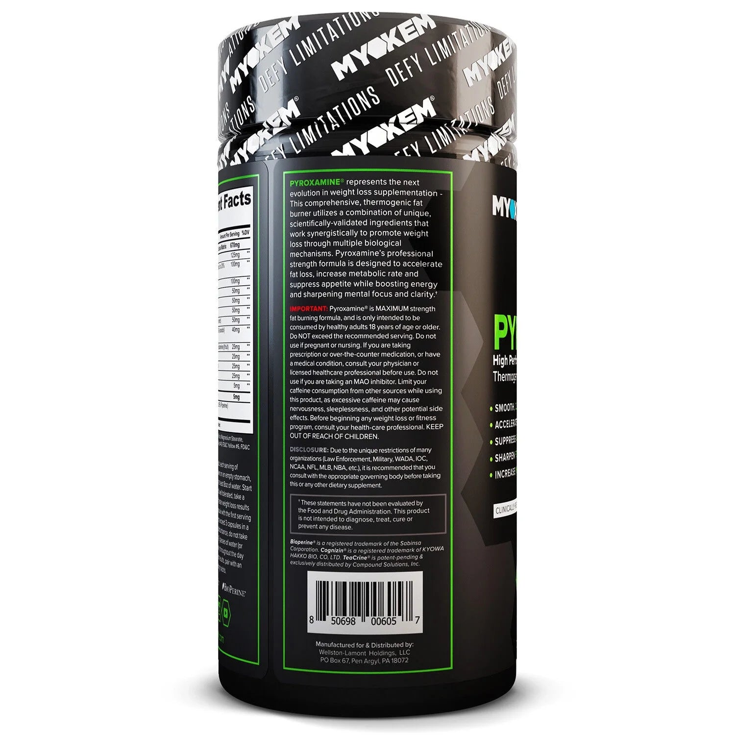 60 Capsules Fat Burner Diet Pill Supplement X3888