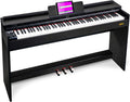 88 Keys Weighted Hammer Action Digital Piano with Furniture Stand F6717
