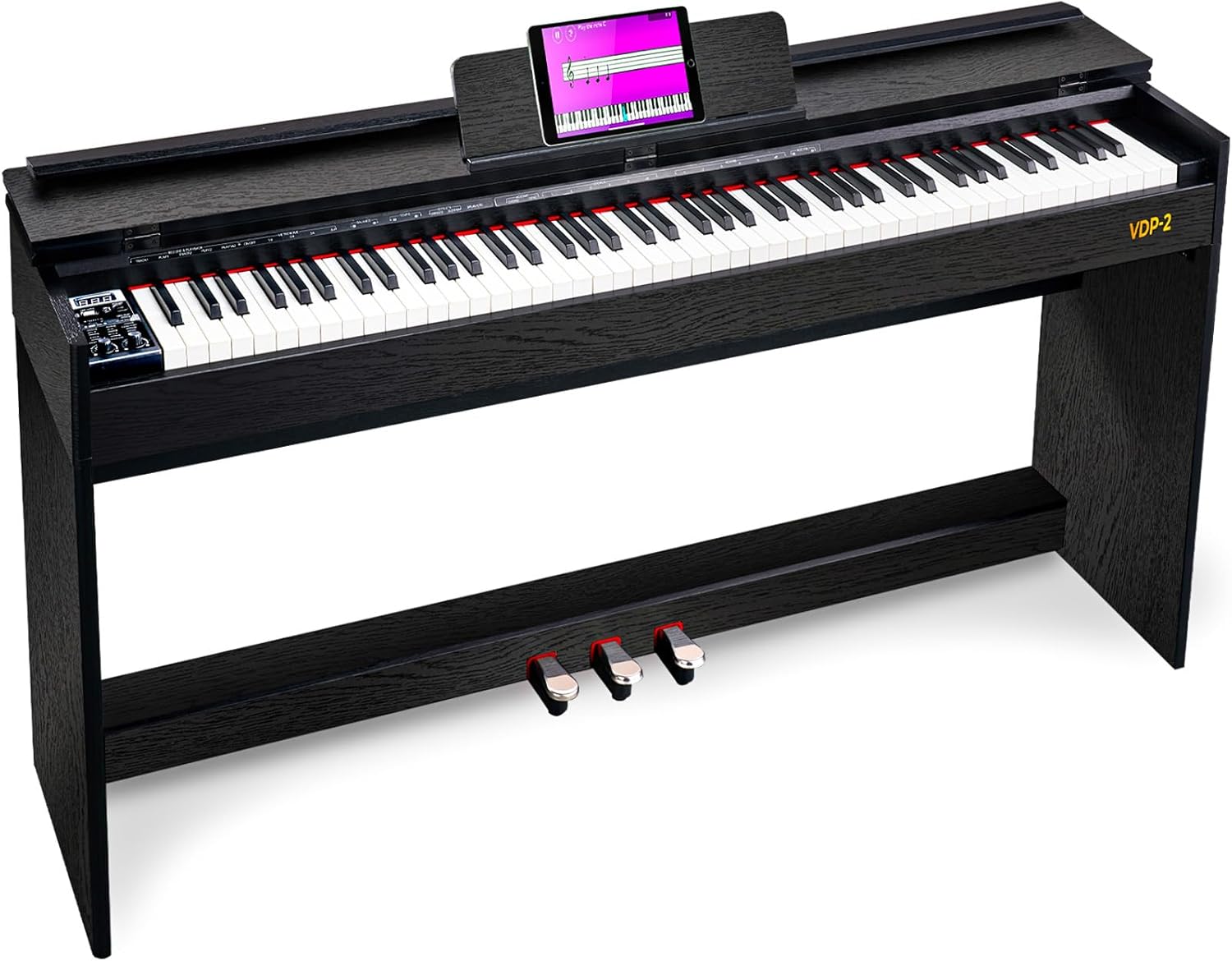 88 Keys Weighted Hammer Action Digital Piano with Furniture Stand F6717