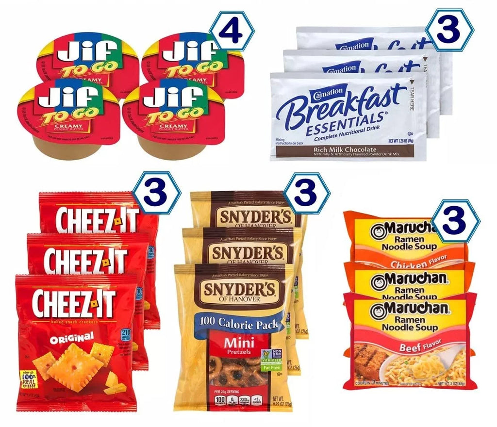 55 Count Variety Snacks Gift Box O110