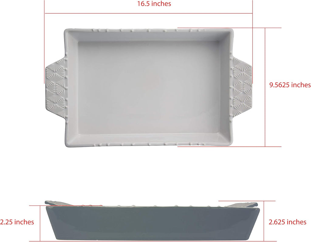 13 x 9 inch Stoneware Baking Dish X836