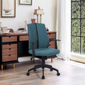 Dark Blue Ergonomic Swivel Rolling Desk Chair N104287