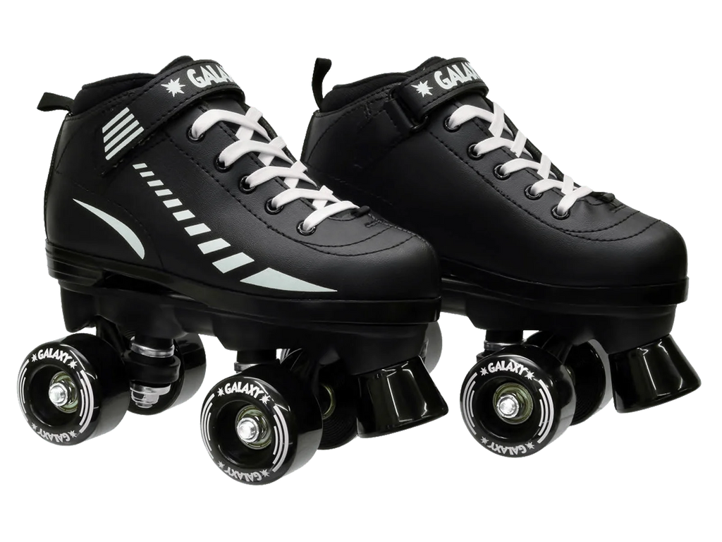 Black Quad Roller Skates Size 5 B6362