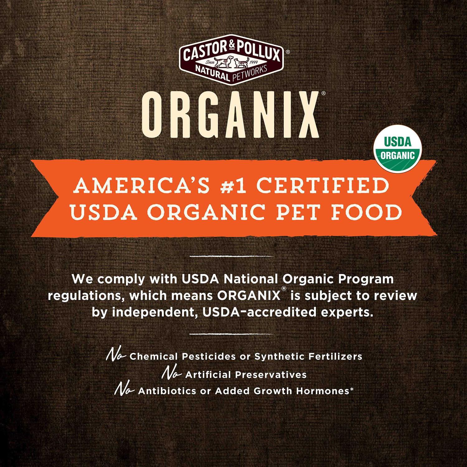Organic Chicken Recipe Dry Dog Food A7003