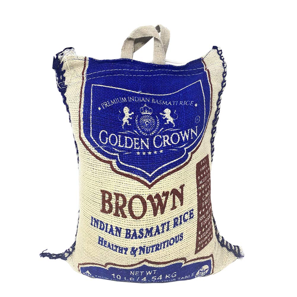 Brown Indian Basmati Rice 10 Lb H30269