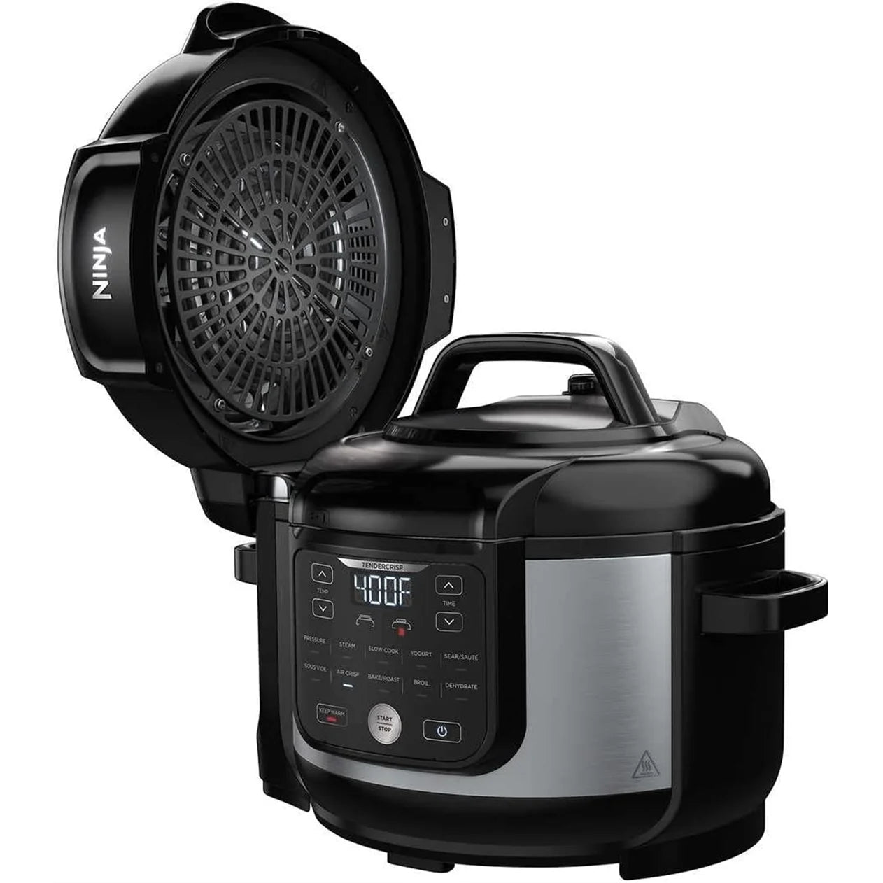 Black 6.5QT Electric Pressure Cooker E6797
