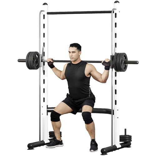 Adjustable Power Rack with Pull-Up Bar W2482
