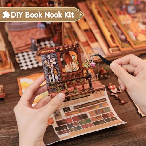 Book Nook Kit DIY Miniature House Kit Z937