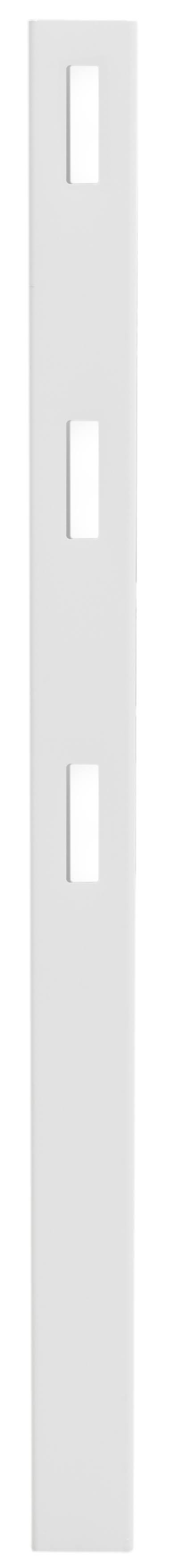 Pack of 2 Vinyl Fence Posts with Cap X4201