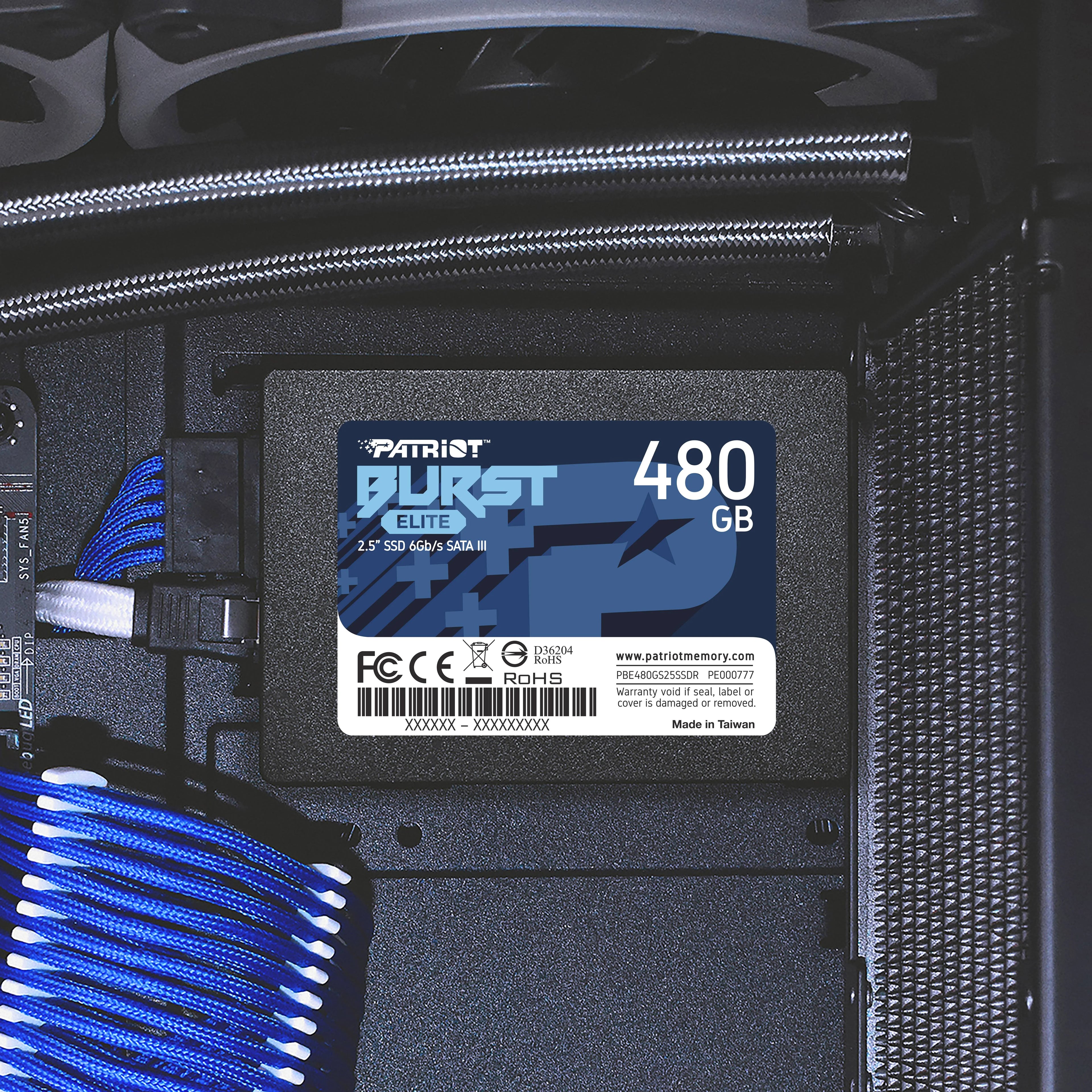 480GB Internal SSD SATA 3 2.5" Solid State Drive S886383