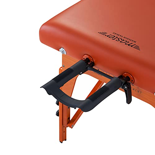 31" Portable Massage Table with Heating Pads A896216