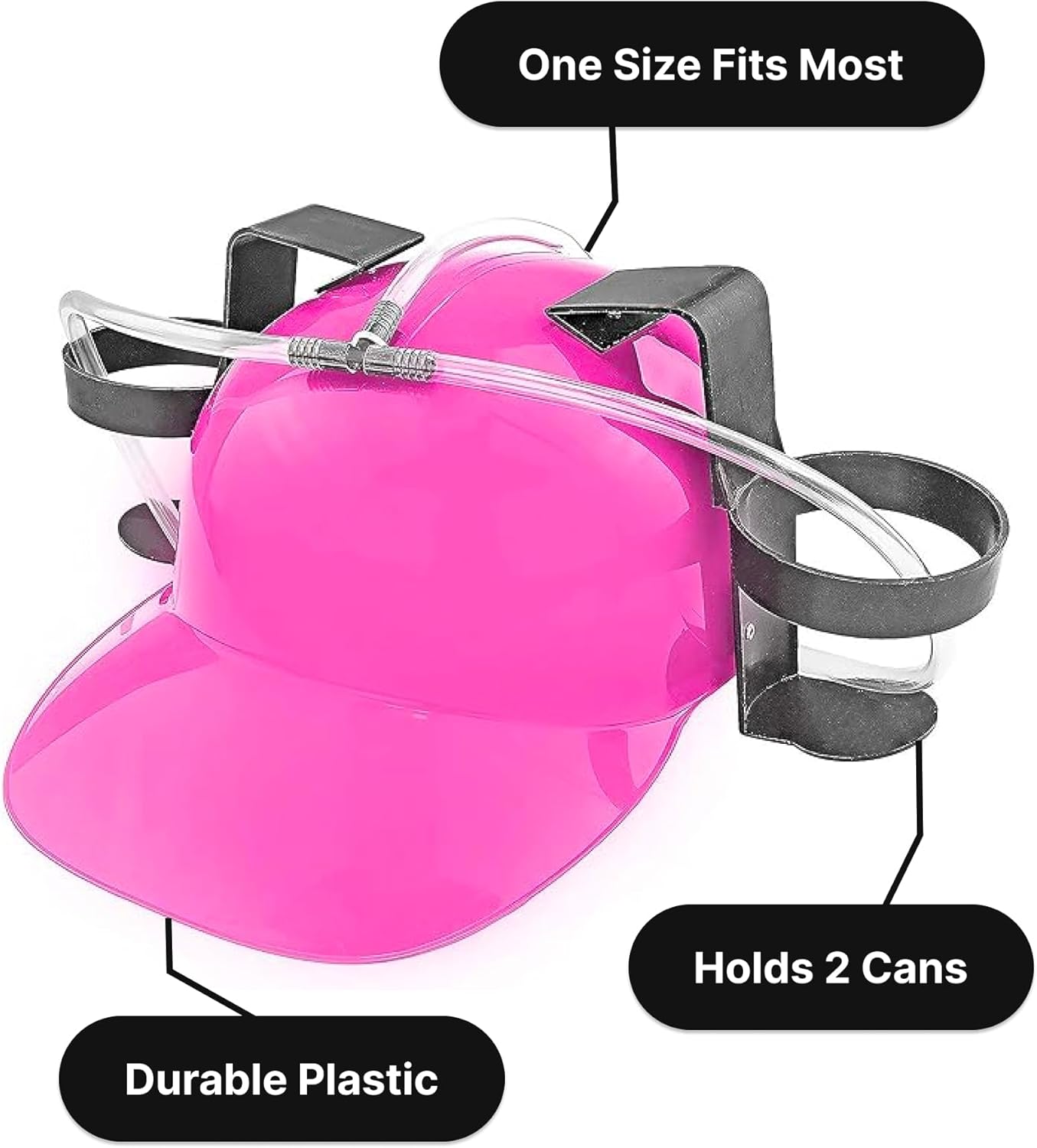 Pink Drinking Helmet Hat Z778576