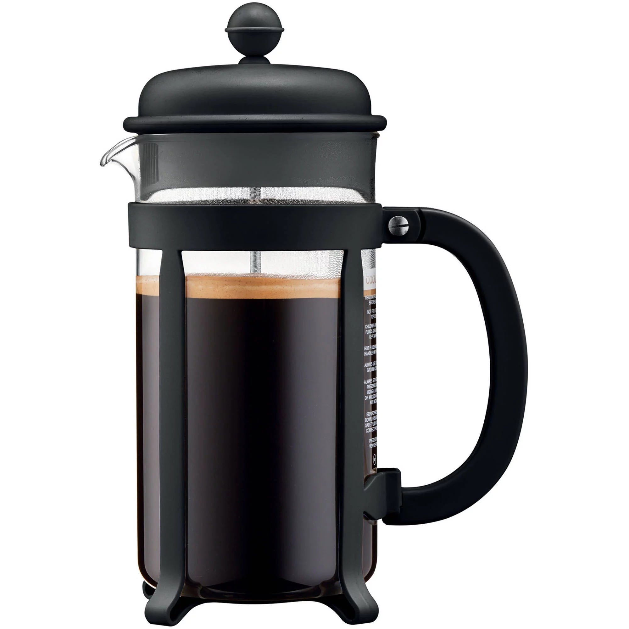 34 Ounce Black French Press Coffee Maker A83250