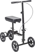 Black Steerable Folding Knee Scooter L523330