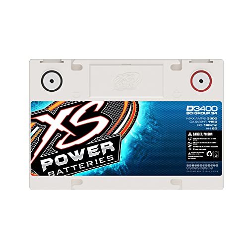 3300 Amp AGM Battery 12 Volt 80Ah 1150CA Deep Cycle AGM Powercell T248828