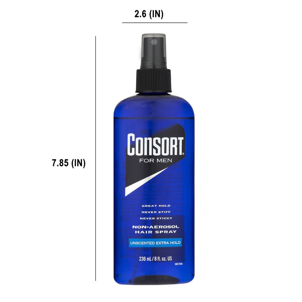 Extra Hold Unscented Non-Aerosol Hair Spray 8 fl oz E2168