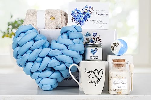 Ivory Pillow Sympathy Gift Basket S97341