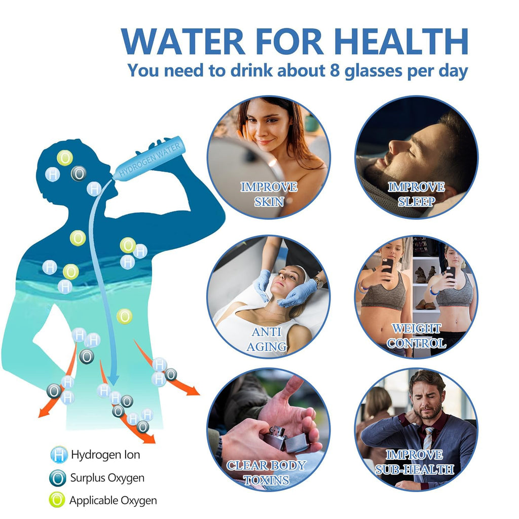 1.5L Hydrogen Water Bottle M51436