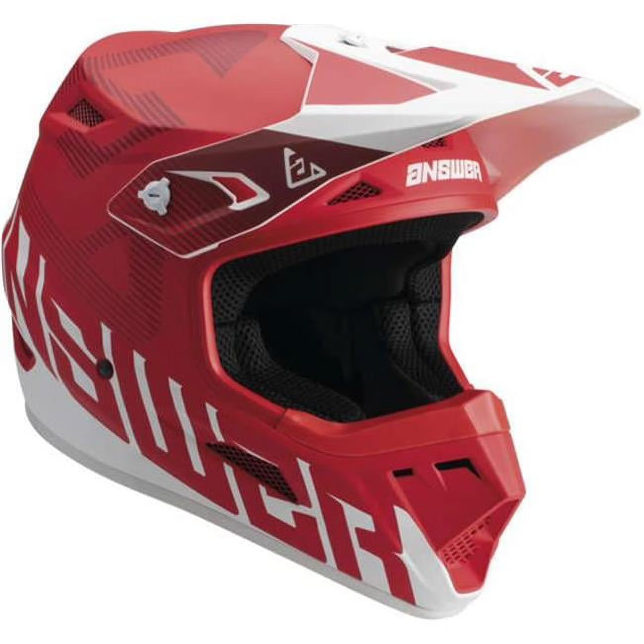 Red/White Offroad Helmet D450906