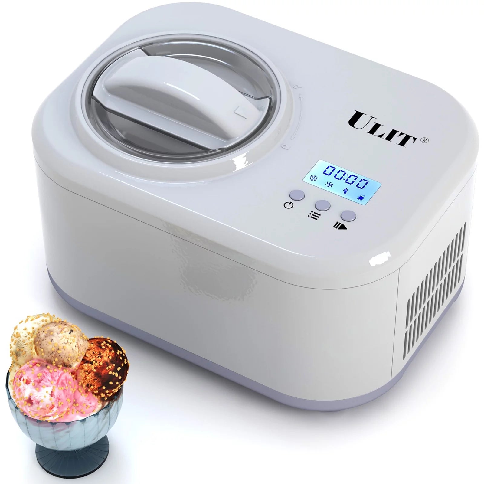 1 Quart Automatic Ice Cream Maker O617