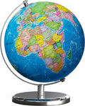 9" LED Illuminated World Globe with Stand and Heavy Metal Base O401822